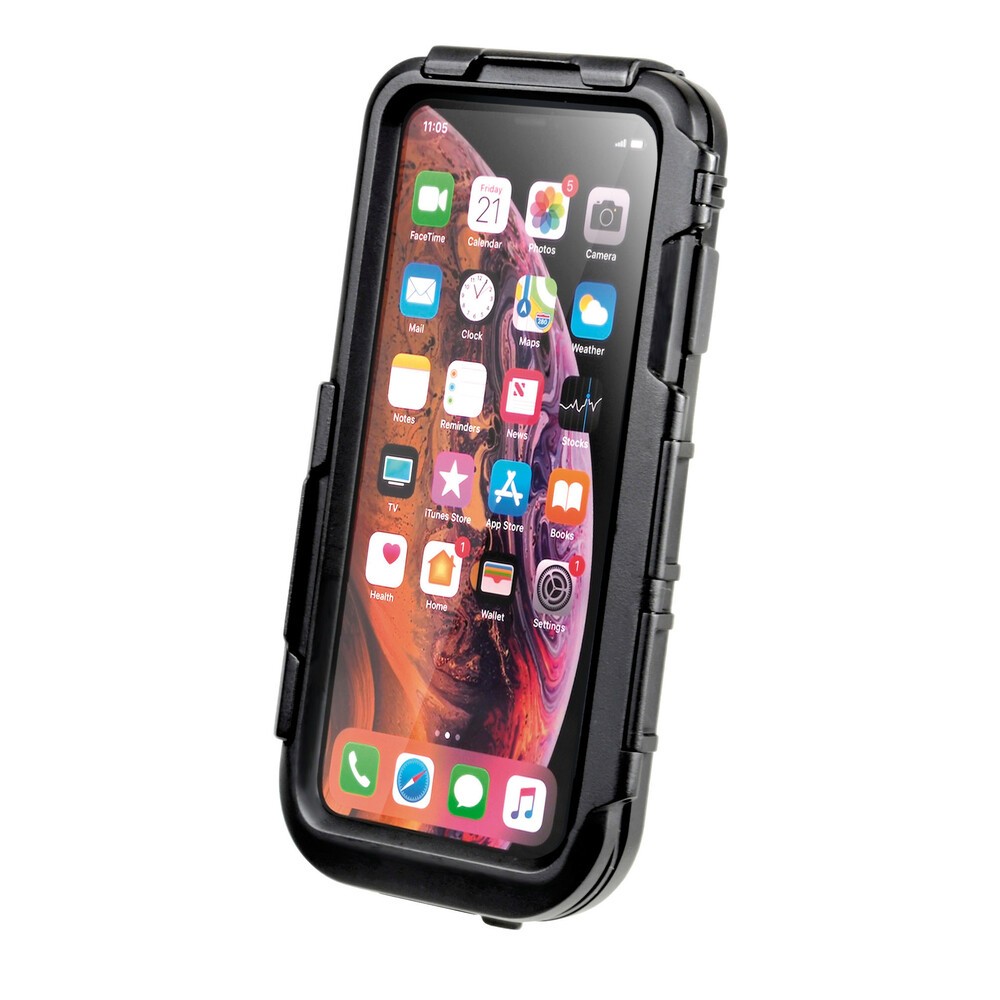 Mark overschot Jet Lampa Opti Case iPhone XS MAX | Waterbestendig telefoonhouder voor op de  motor, fiets of scooter