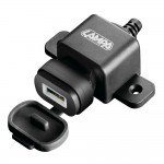 Usb Fix Plug, Usb charger with screw fixing and universal plug - Fast Charge - 2400 mA - 12/24V