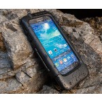 Zwarte waterdichte case voor Samsung Galaxy S4